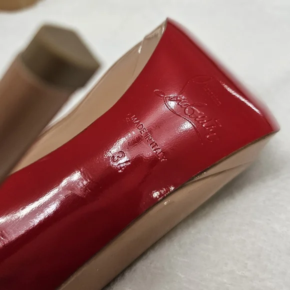 Christian Louboutin Pigalle Plato 120 in Nude - Picture 5 of 8